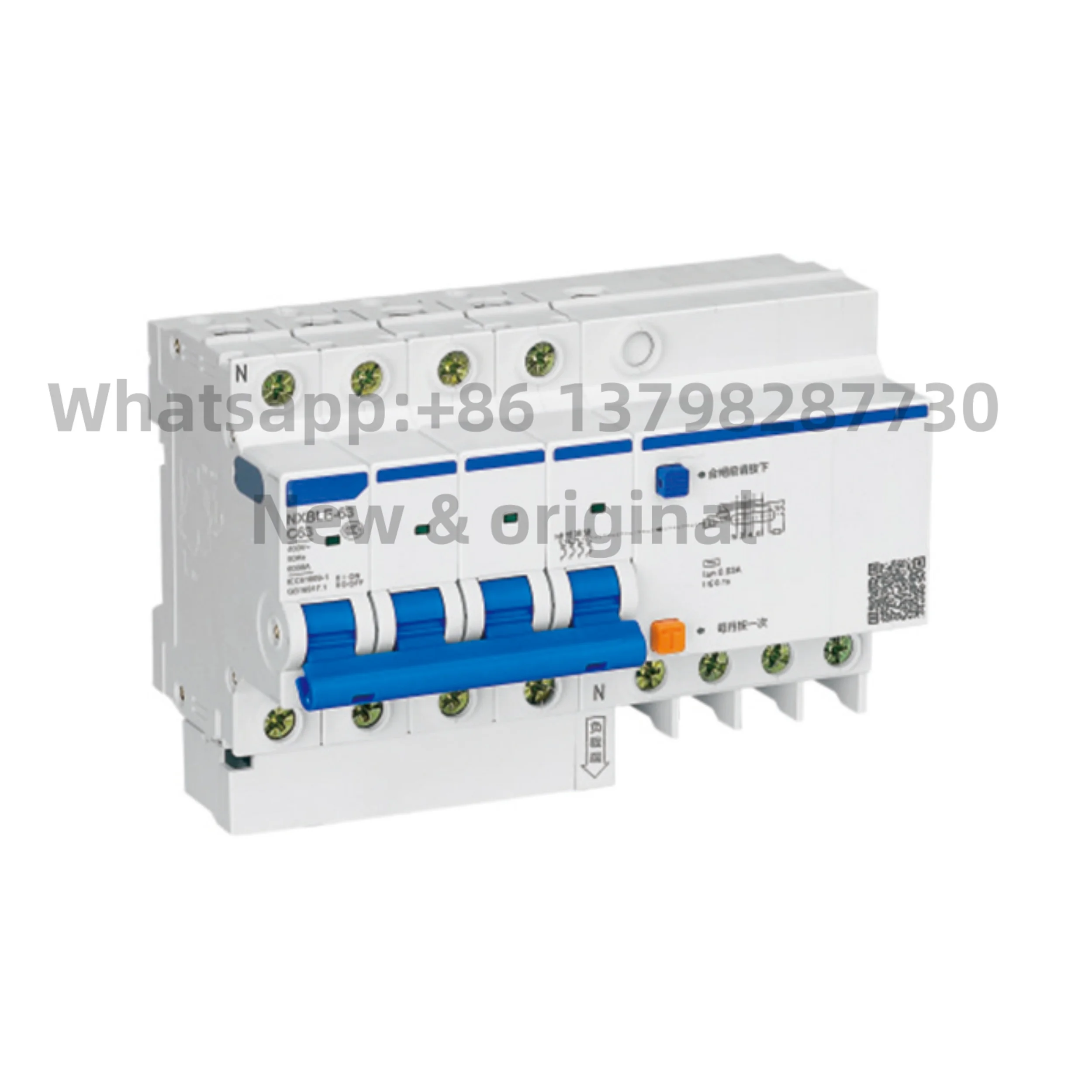 New original A-type charging pile dedicated leakage switch NXBLE-63 household switch 4p 20A 25A 40A 50A 63A 32A 100A 80A