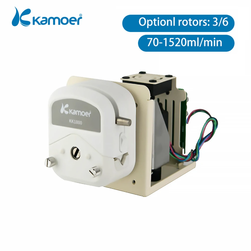 

Kamoer MED57-KK1800 High Flow Embedded Peristaltic Pump 24V Adjustable Dosing Pump 70-1520m/min Support CAN/RS485