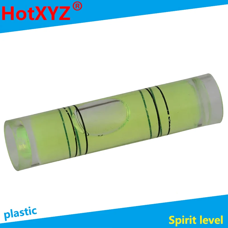 Horizontal Ruler Level Balance Mark Horizontal Bubble Leveling Instrument Leveling Bead 9.5*40MM Double Line