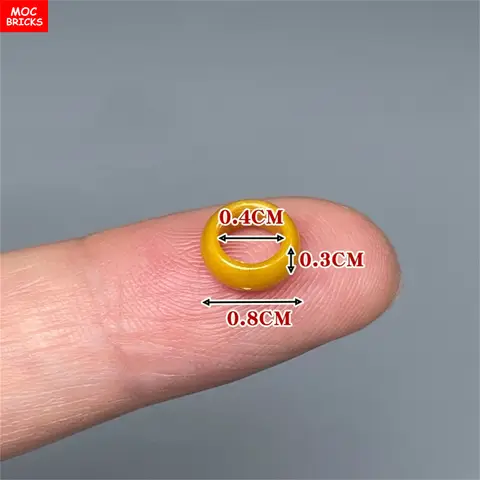 एमओसी ब्रिक्स वेडिंग रिंग 1x1 11010 4 सेमी फिगर दुल्हन दूल्हे के लिए शैक्षिक बिल्डिंग ब्लॉक DIY खिलौने क्रिसमस उपहार 6 best sales लेगो रिंग - №2