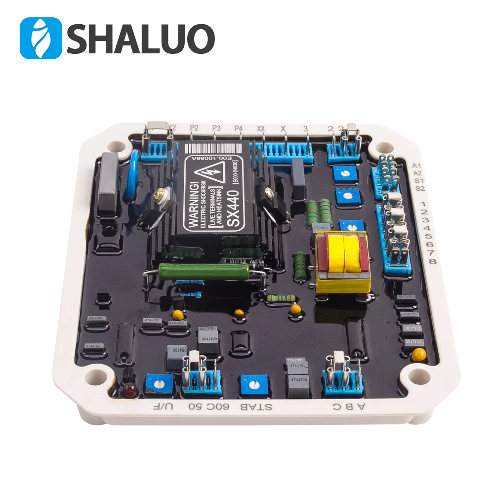 2023 SX460 AVR Generator Automatic Voltage Regulator Stabilizer SX440 AS440 Excitation Control Module Brushless Generator Parts