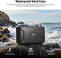 NEEWER Hard Case Compatible with DJI Osmo Action 5 Pro / 4/3 Camera, IP67 Waterproof Dustproof Shockproof Portable Travel Storag