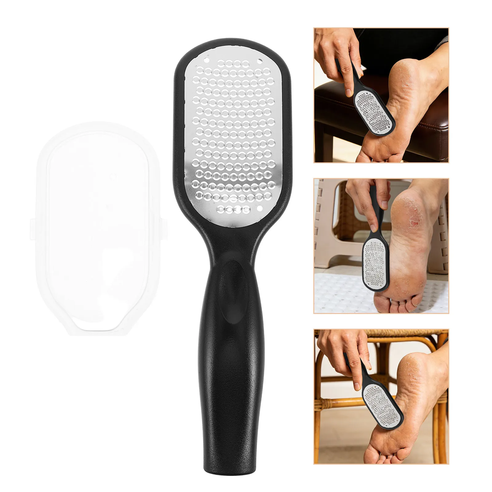 Electric Callus Remover for Feet Dead Skin Pedicure Tool with 4 Attachments Professional Foot File Shaver Epilator