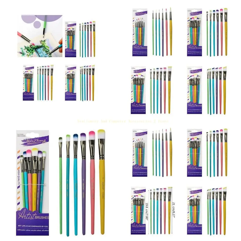 6 PCS PERCETAS PINTURAS PINTURA PINTURA PINTURA PINTURA PARA PARA PINTURA PINTURA PINTURA CASA ARTAJE ARTE