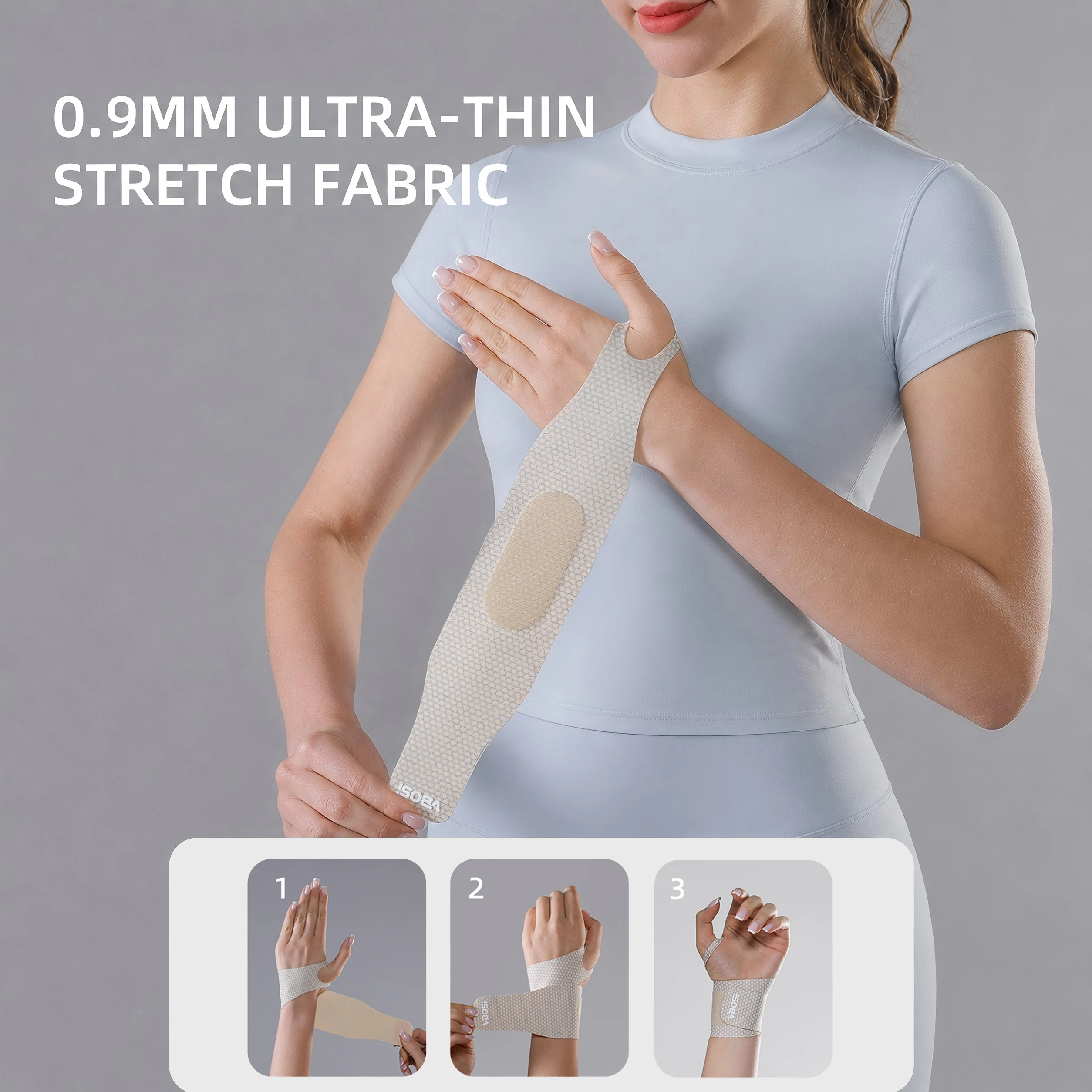 Envoltório de pulso ajustável  - Wrist Wraps Fitness avaliação e preço
