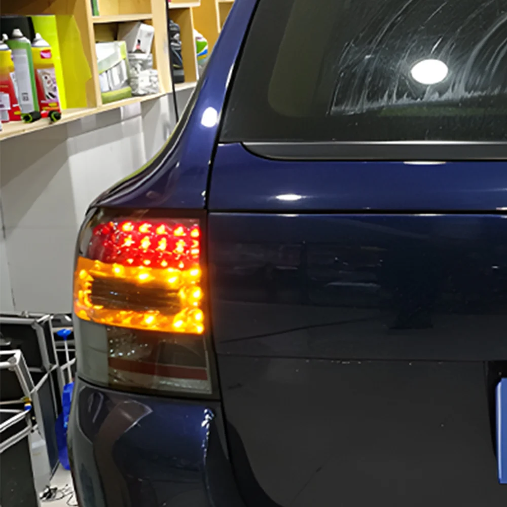 Car Taillights Assembly For Porsche Cayenne 955 2003-2007 LED Auto Rear Lamps Upgrade Highlight Flashing Taillight Accessories