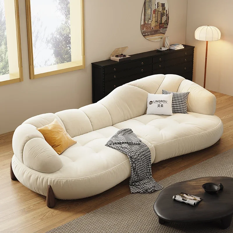 

Designer Fancy Unique Sofa Nordic Modern Relax White Loveseat Sofa Floor Lounge Sofy Do Salonu Sofaset Furniture For Living Room