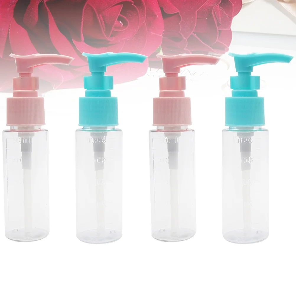 4 Pcs Bottle Sterilized Disinfectant Dispensers Press Pump Sub for Soap