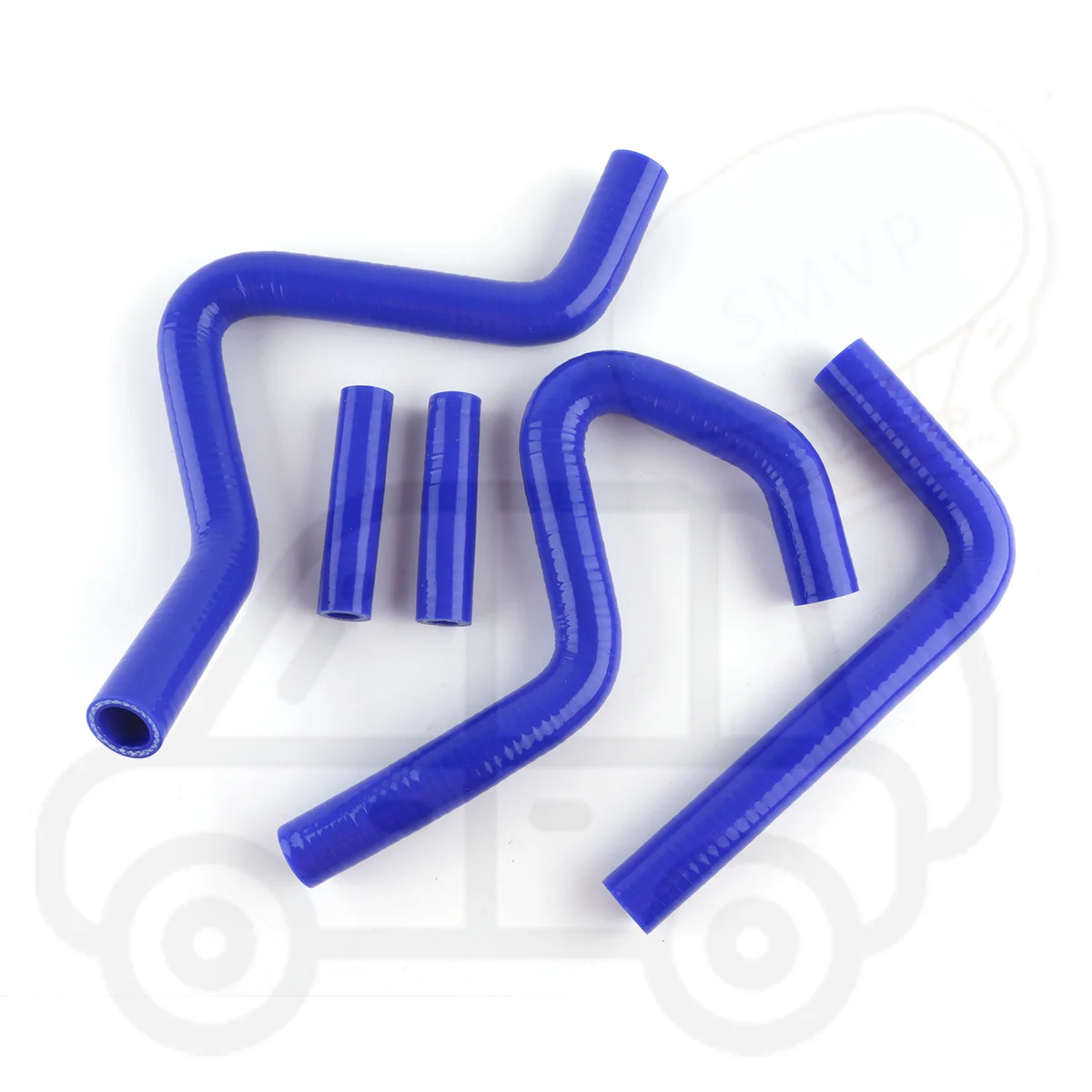 

5PCS 3PLY For 2003 2004 Kawasaki KX250 KX 250 2-Stroke Silicone Radiator Coolant Tube Hose Kit Upper and Lower Replacement Parts