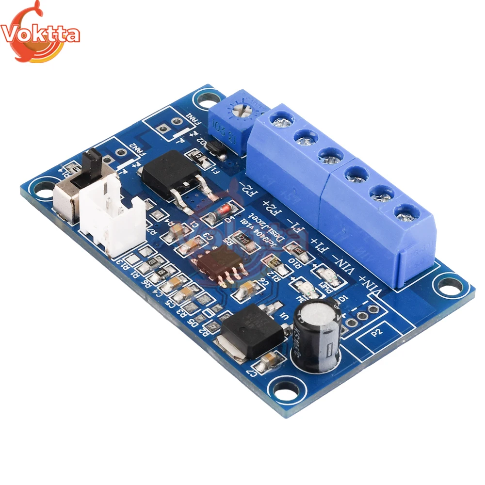 تيار مستمر 12 فولت 24 فولت 2 قناة PWM وحدة تحكم في سرعة المروحة 2/3/4 سلك سرعة المروحة محافظ وحدة الحد من الضوضاء NTC التحكم في مستشعر درجة الحرارة