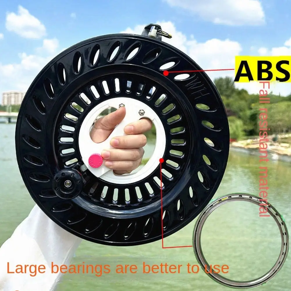 Durable 22/26/28cm Kite Reel ABS 3 Shares Adults Kite Reel Fishing Reel Kite String Kite