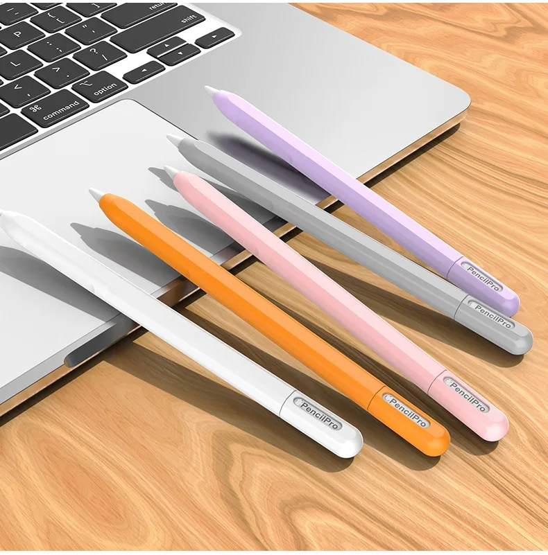 Silicon Case For Apple Pencil 3 USB-C Protective Cover For iPad Pencil Touch Pen Grip Holder Sleeve Portable Stylus Cover view 6