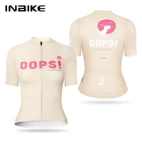 INBIKE-Camiseta de ciclismo para mujer, camiseta de manga corta que absorbe la humedad, ropa de secado rápido para ciclismo MTB