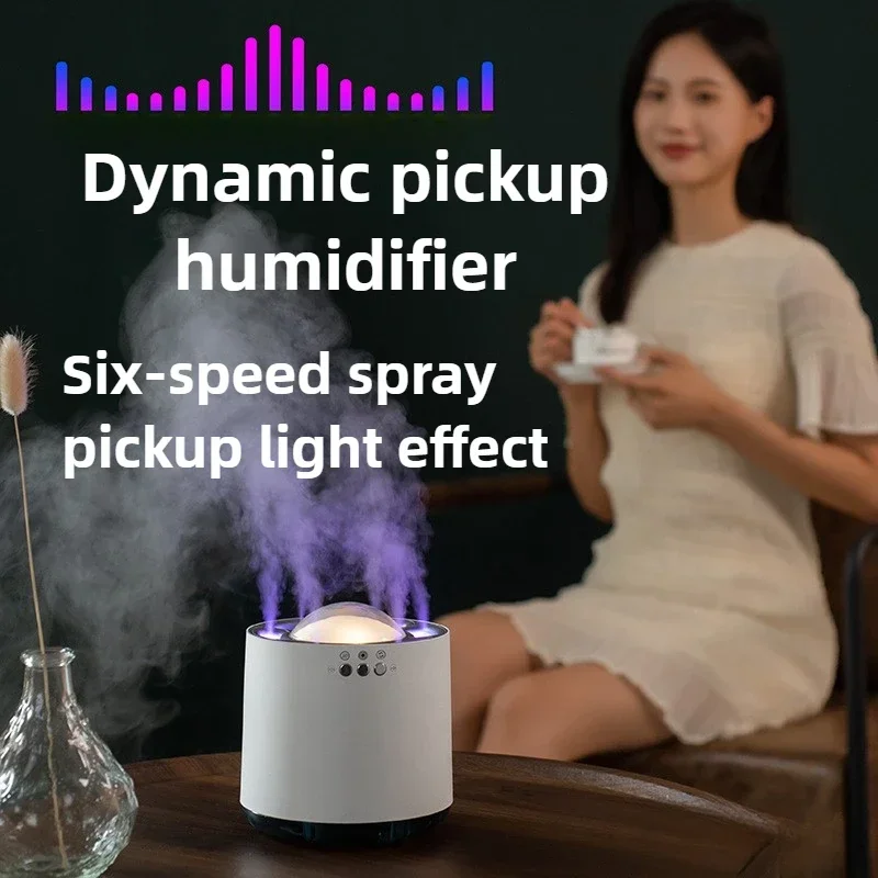 Intelligent Pickup Humidifier Spray Small Air Humidifier Desktop Essential Oil Aromatherapy Machine Household Large Capacity