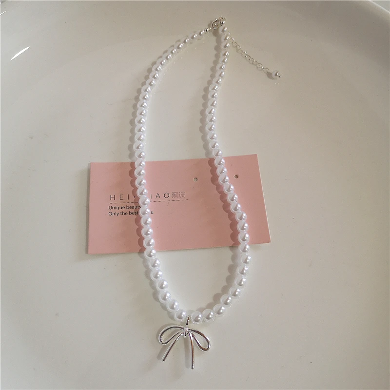Süße Schleife rosa Erdbeere Herz Kreuz Anhänger Halsband Halskette Egirl Goth Vintage 2000er Jahre Y2K EMO Rave Schmuck Szene Zubehör – Detail 3
