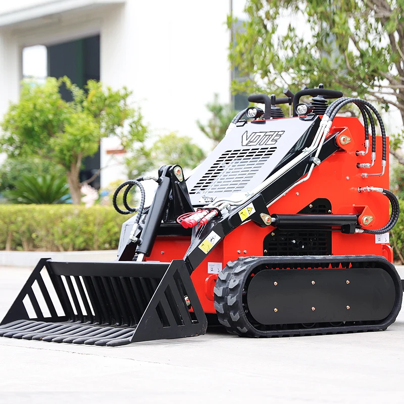 Epa Approved China Steerskid Loader Rock Bucket Mini Skid Steer Loader For Sale Fast Delivery From Certified Factory Customized