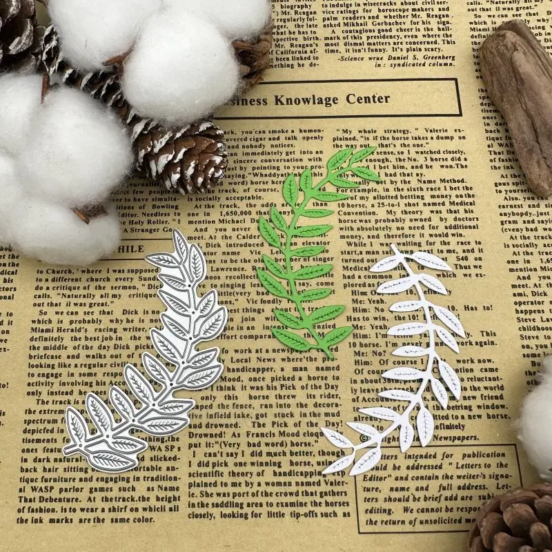 Leaf strip decoration Metal Cutting Dies DIY Scrapbooking Album Paper Cards Decoration Crafts Embossing Die Cuts Handmade