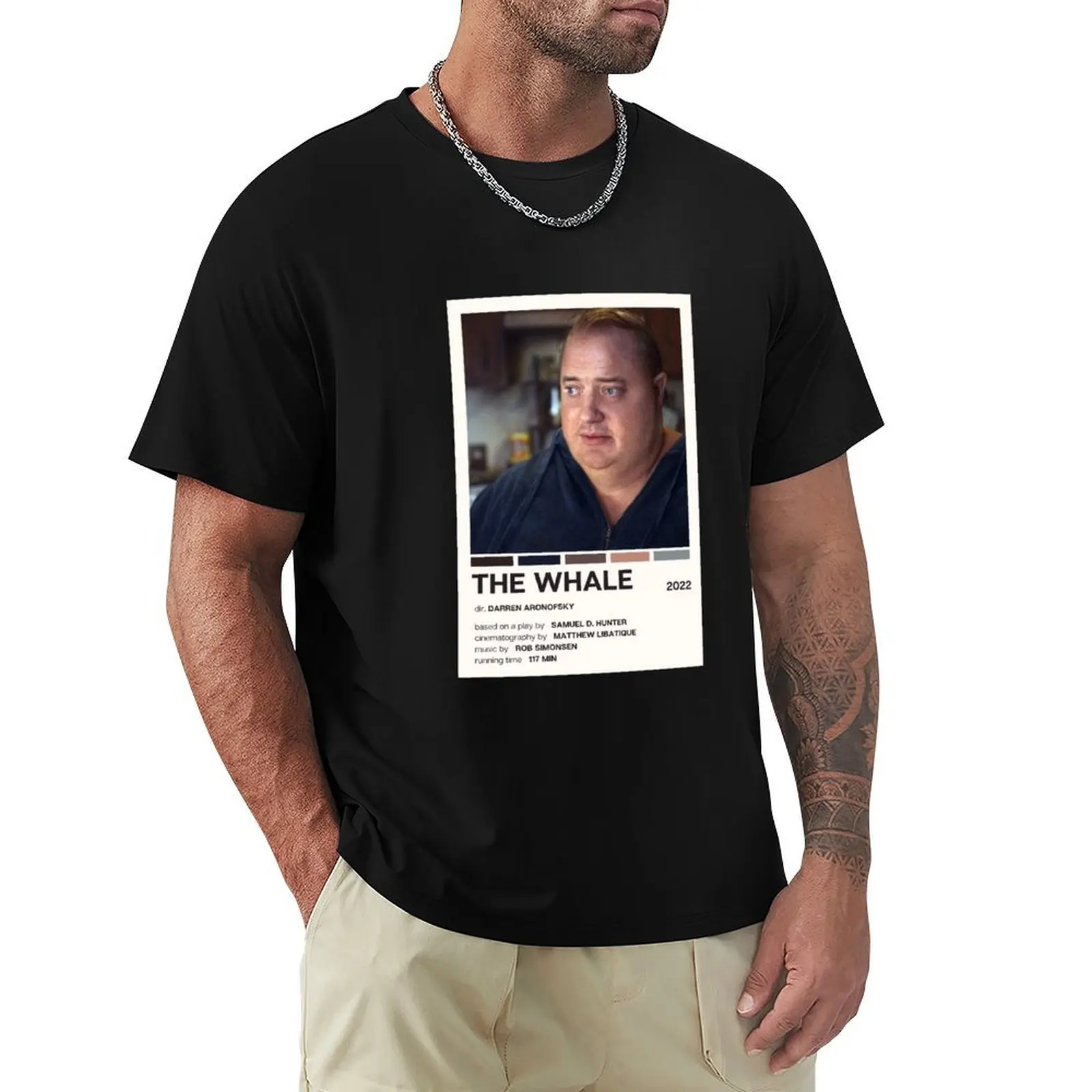

The Whale Movie Poster T-Shirt Festive Simple T-Shirt