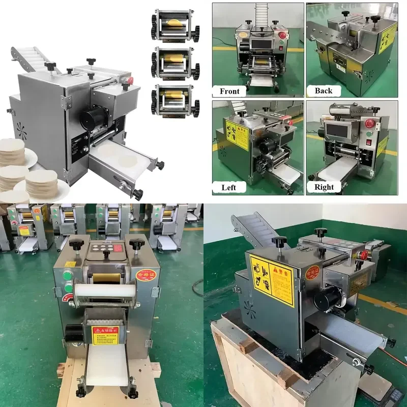 for Juyou Small Flour Tortilla Roti Chapati Arabic Pita Bread Samosa Empanada Disc Skin Dough Dumpling Skin Making Machine
