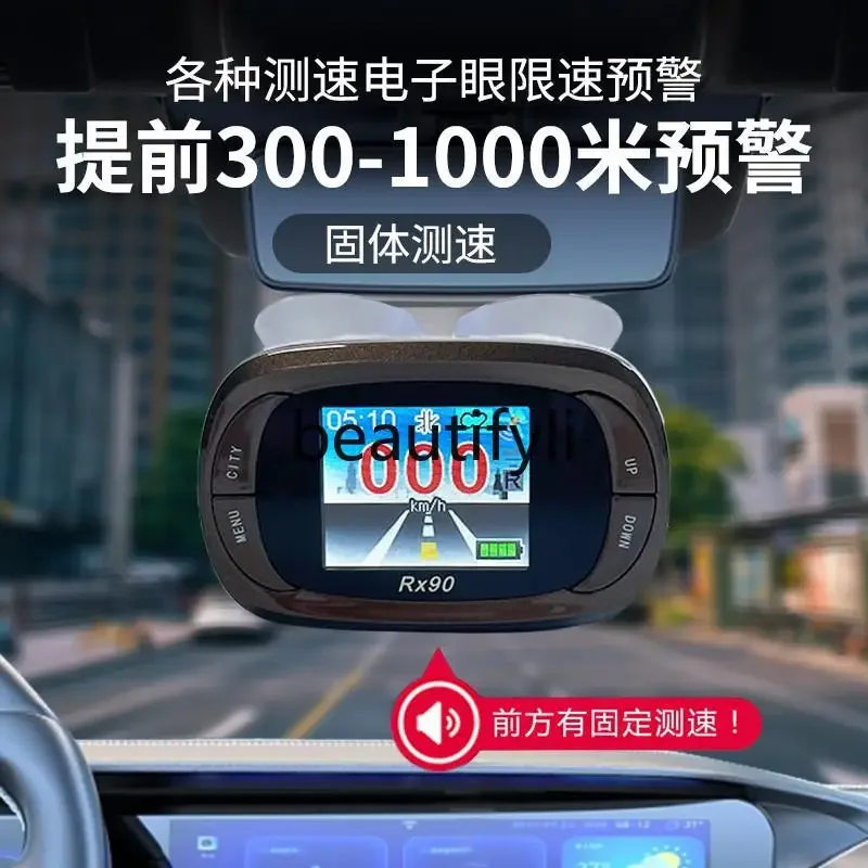 Car HUD head-up display new car electronic dog radar speed safety warning instrument