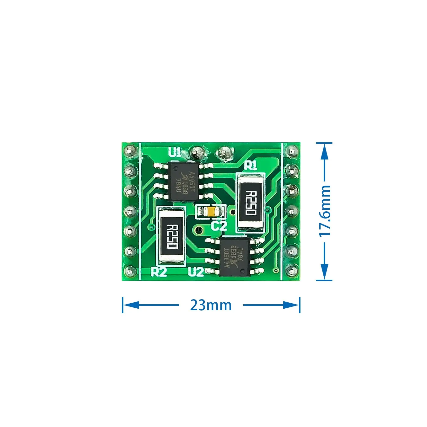 1/3/5PCS A4950 Dual Motor Drive Module Performance Super TB6612 DC Brushed Motor Driver Board