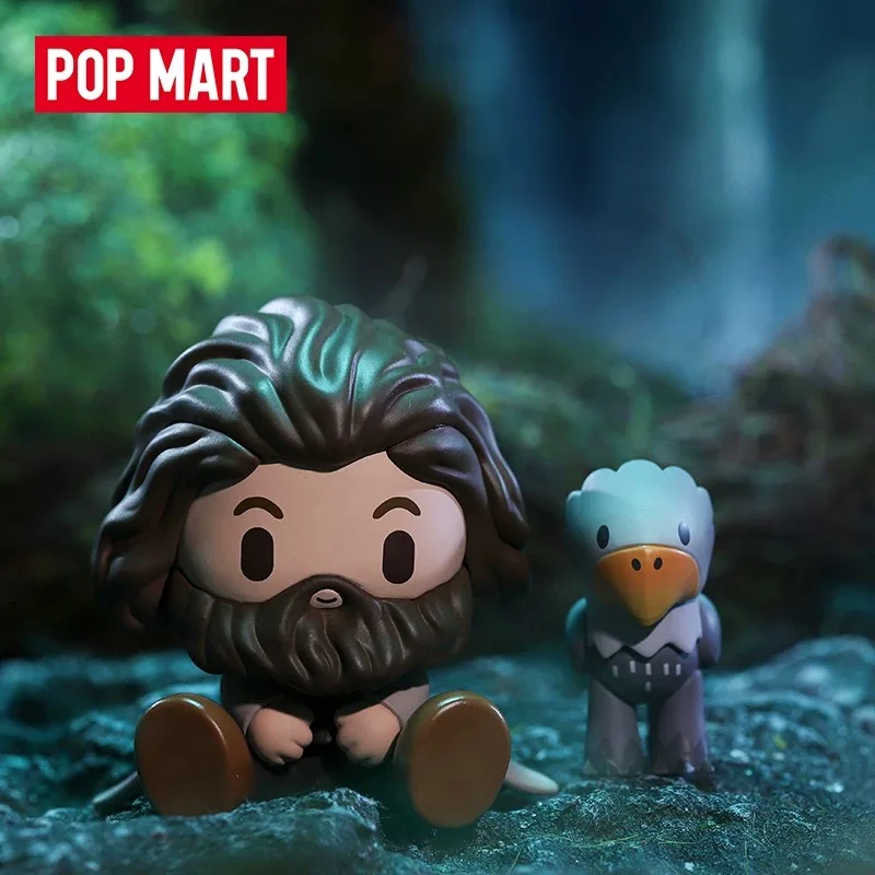 POPMART هاري بوتر الساحرة العالم الحيوانات سلسلة صندوق أعمى اللعب Kawaii أنيمي عمل الشكل Caixa Caja مفاجأة حقيبة الغموض