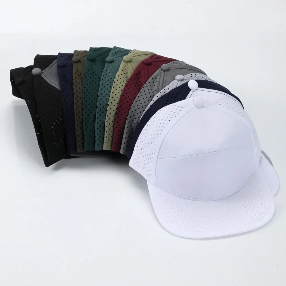 

High Quality Solid Color Baseball Cap Adjustable Breathable Trucker Hat Visor Hat Unisex