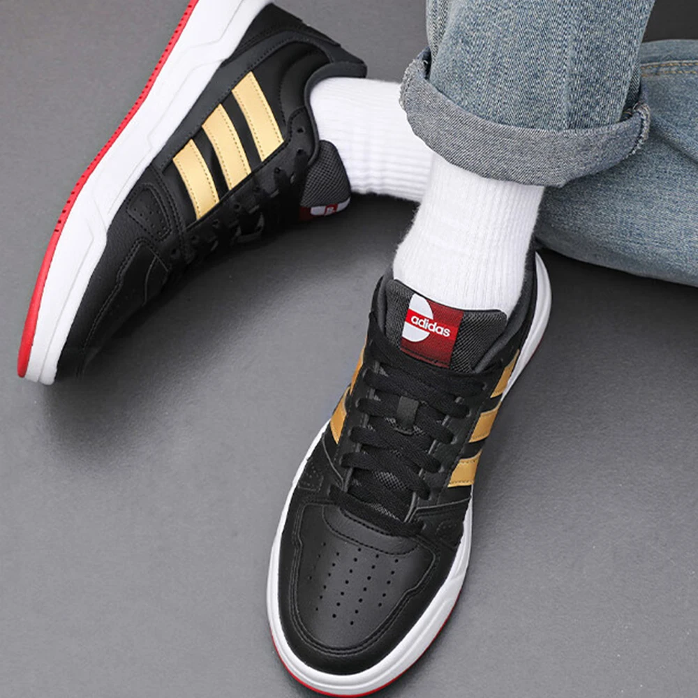 

Adidas Lite Baller Mens Sneakers Casual Low Top Retro Lightweight Sport Shoes Comfortable Fashion Running Training Walking Shoes