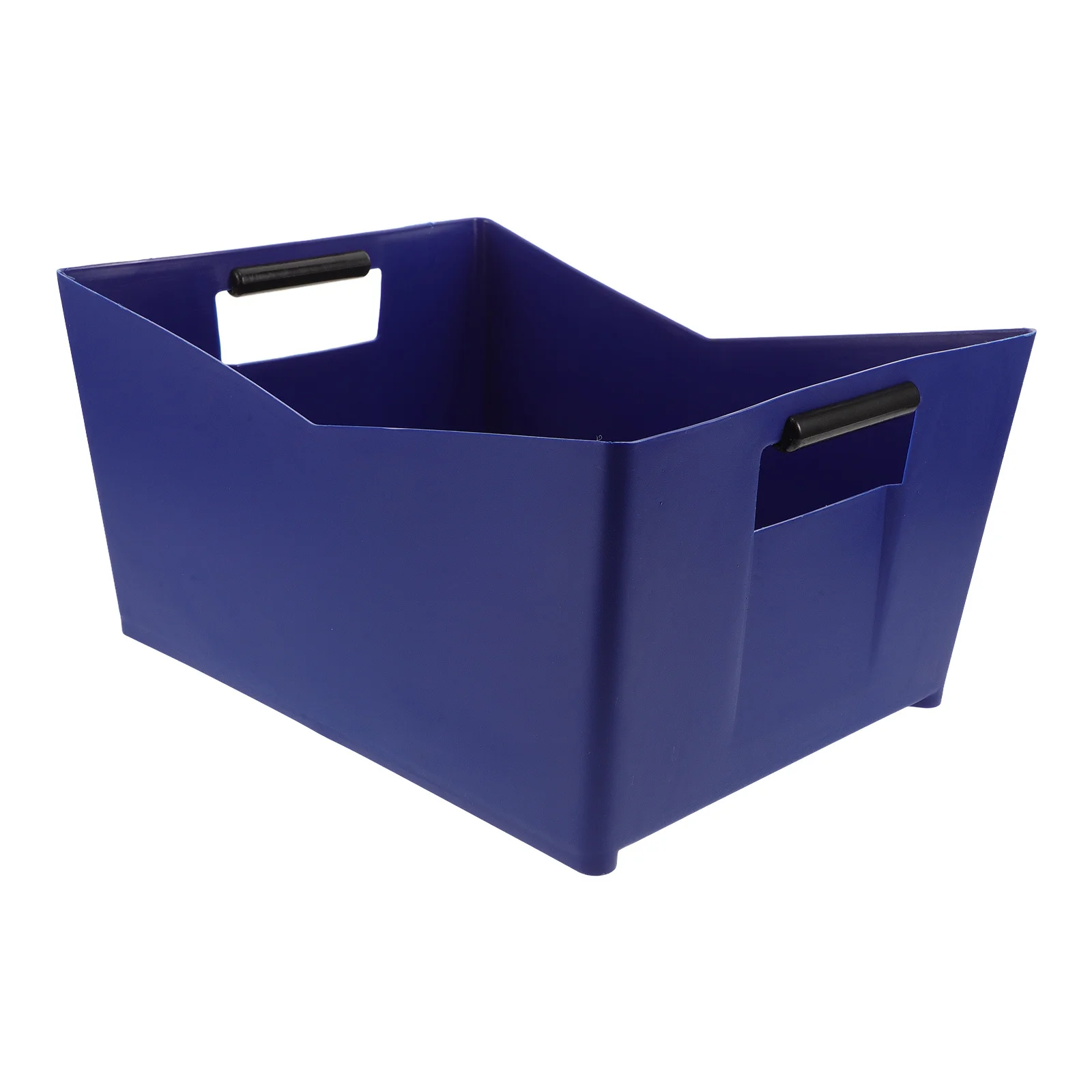 

Ice Cube Bucket Plastic V Type Party Beverage Cooler Container Household Beer Wine Bucket Hollow Side Handle Reusable