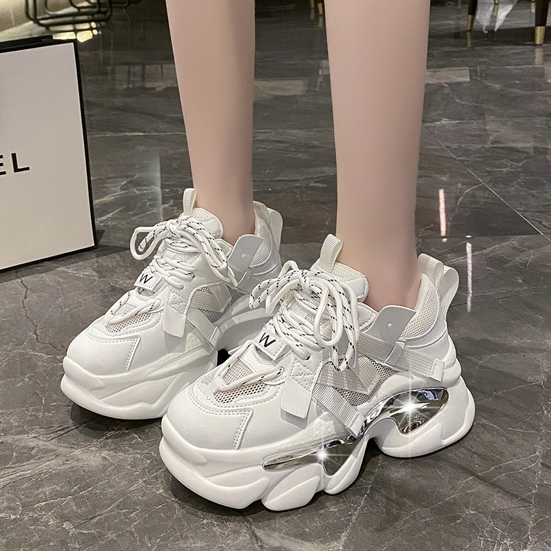 

Womens Sports Shoes with Anti Slip Wear-resistant Round Toe Lace Up 2025 New Spring Autumn Outdoor PU Multi Colored Casual Shoes