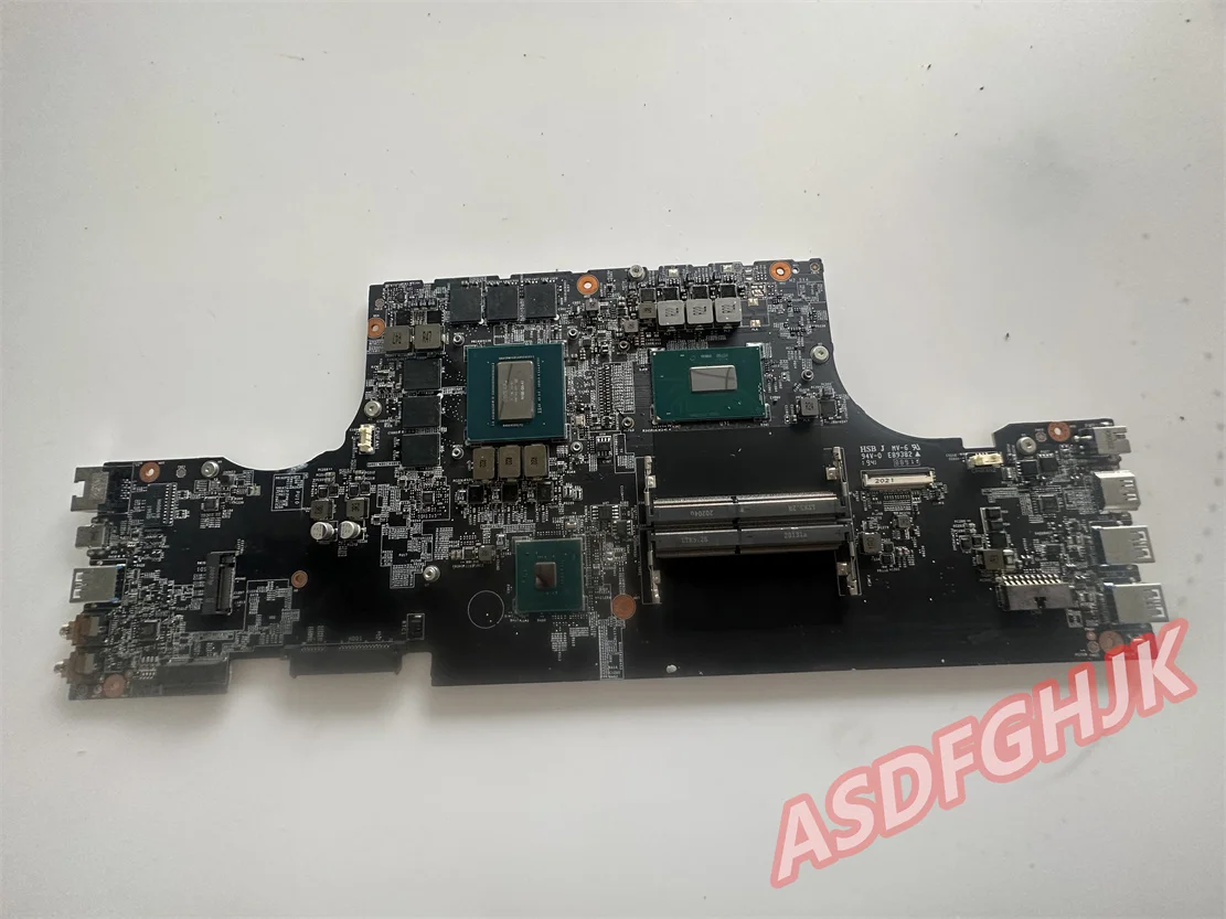 Original MS-17F31 FOR MSI GF75 MS-17F3 LAPTOP MOTHERBOARD WITH  I7-9750H GTX1660MTI    test ok