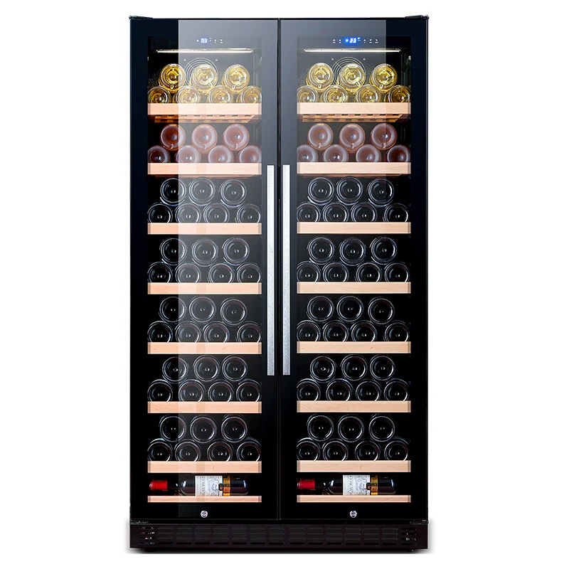 

Compressor Wine Refrigerator Beverage Refrigerator Wine Cellar Wine Cooler Beverage Cooler With Exhibiting Shelves BJ-635