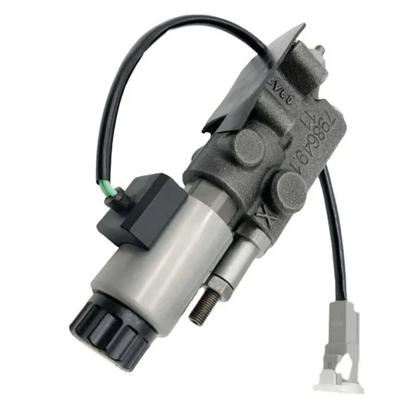 Engine Cooling Fan Pump W/Solenoid Valve 259-0907 Fits For CAT E330D 336D 345D 349D2