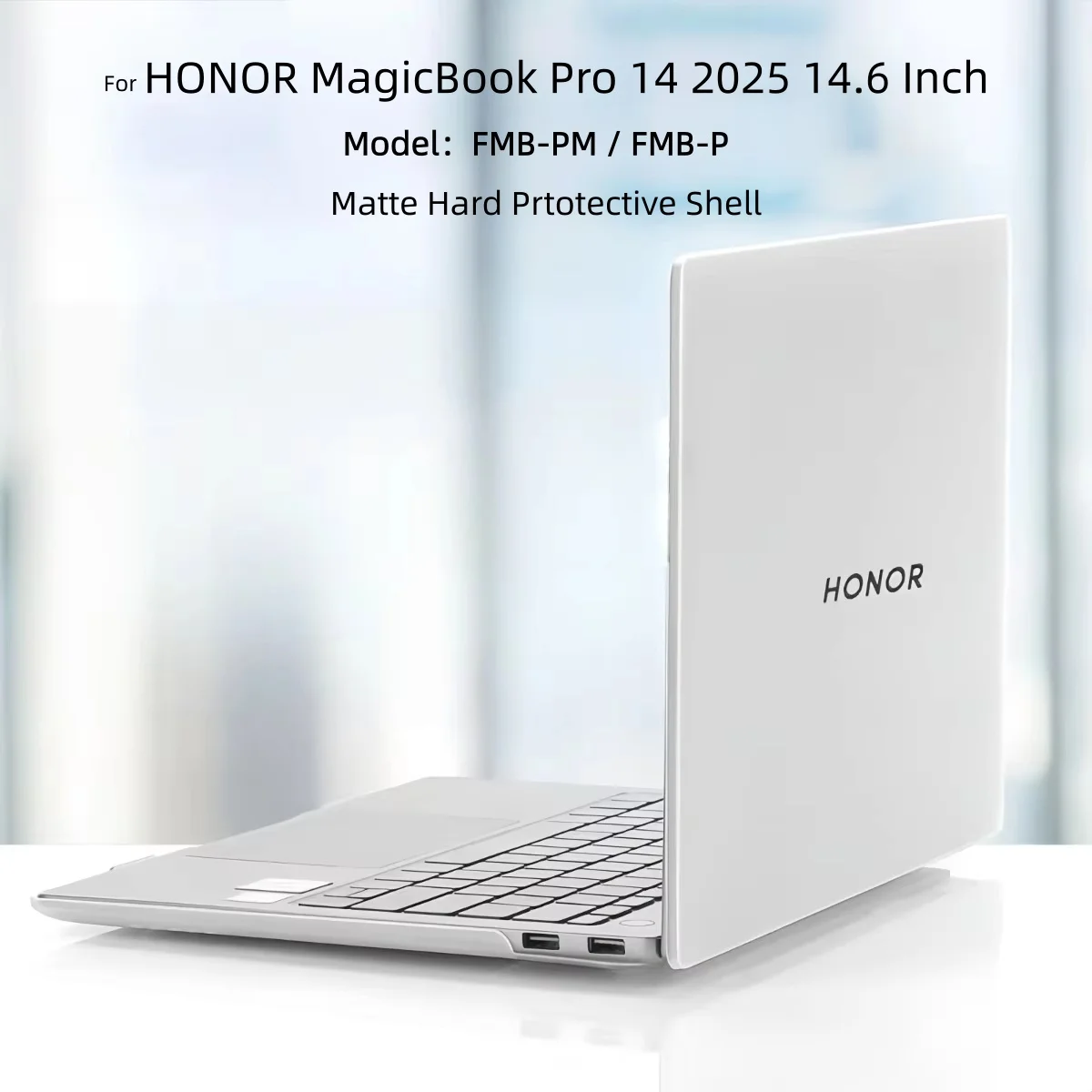 Matte Hard Laptop Cover for HONOR MagicBook Pro 14 2025, 14.6