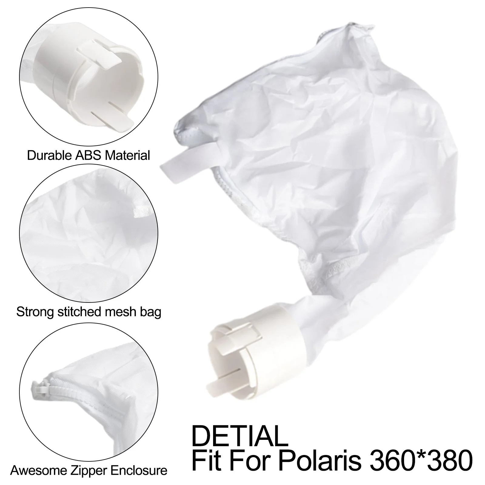 for k13 and for k16 Pool Cleaner Bags with C10 Tires and Hose Scrubbers Designed for Polaris 180 280 For 360 380 480 Models