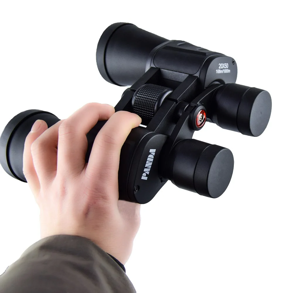 

20X50 High Magnification HD Binoculars, Large Eyepiece Field of View, Low Light Night Vision Outdoor Sight Glasses Telescope