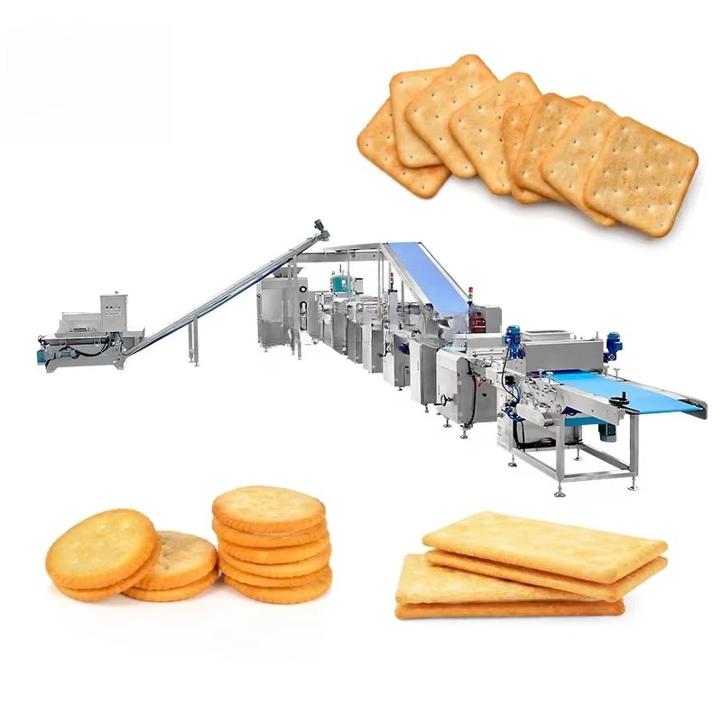 Customized Multi Function Biscuit Production Industrial Machine For Hard Biscuit Soft Biscuit Cracker Cookie Sandwich