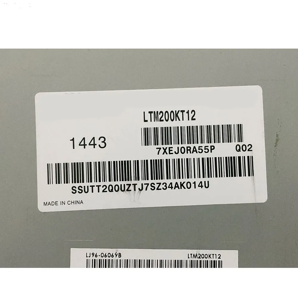 LTM200KT03 LTM200KT08 LTM200KT10 LTM200KT12 LTM200KT01 20.0 inch 1600x900 TN HD 30pins 72% NTSC 60Hz LCD Screen