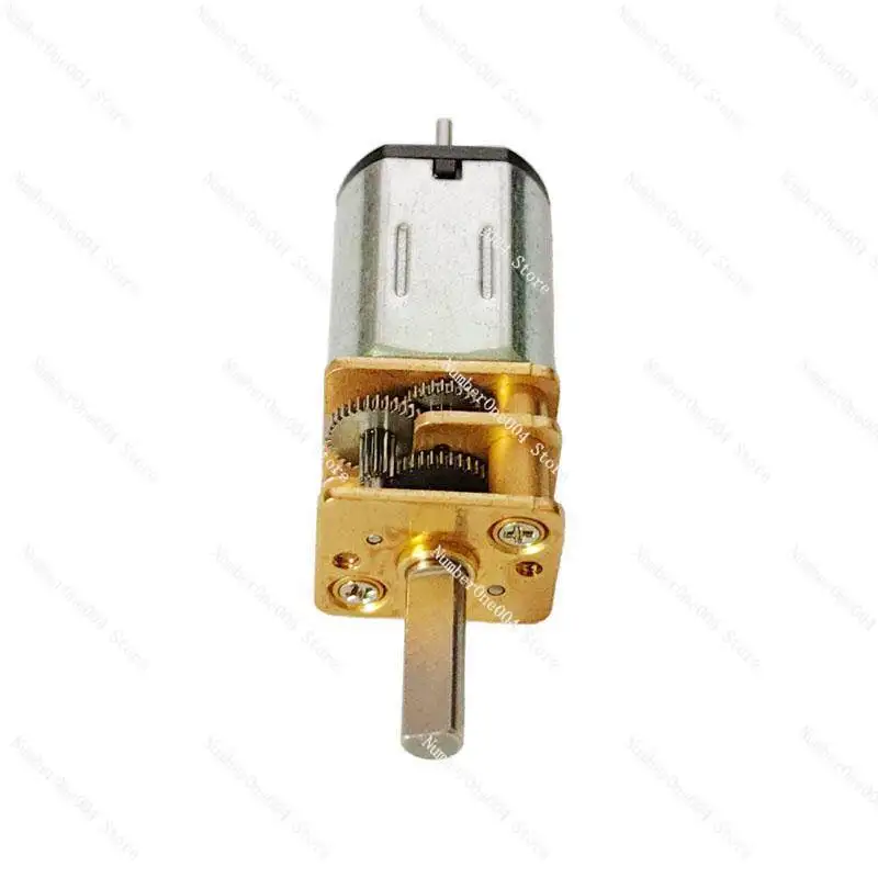 3V 6V 12V Micro DC Gear Reduction Motor Low Speed Motor GA12-N20 Reduction Motor Rear Output Shaft