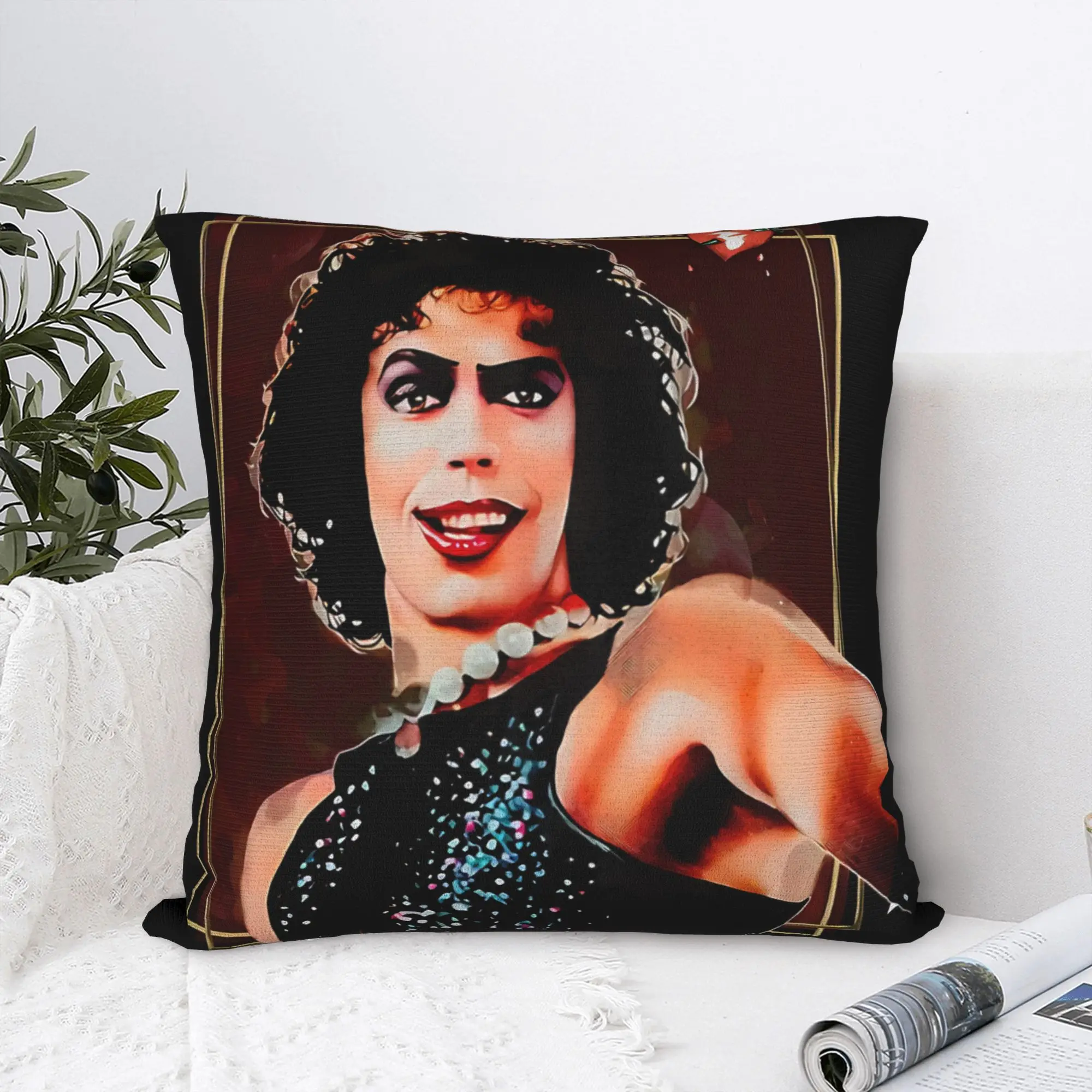 The Rocky Horror Picture Show Movie Pillow Case  Comfy Pillow Cover For Chair Sofa Home Decor Vintage Pillowcases
