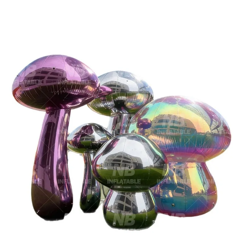 Shopping Mall Event Party Beauty Decoration Large Inflatable Mirror Ball Inflatable Mirror Mushroom