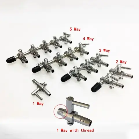 Aquarium Air Splitter Valve 1-5 Way Effosola