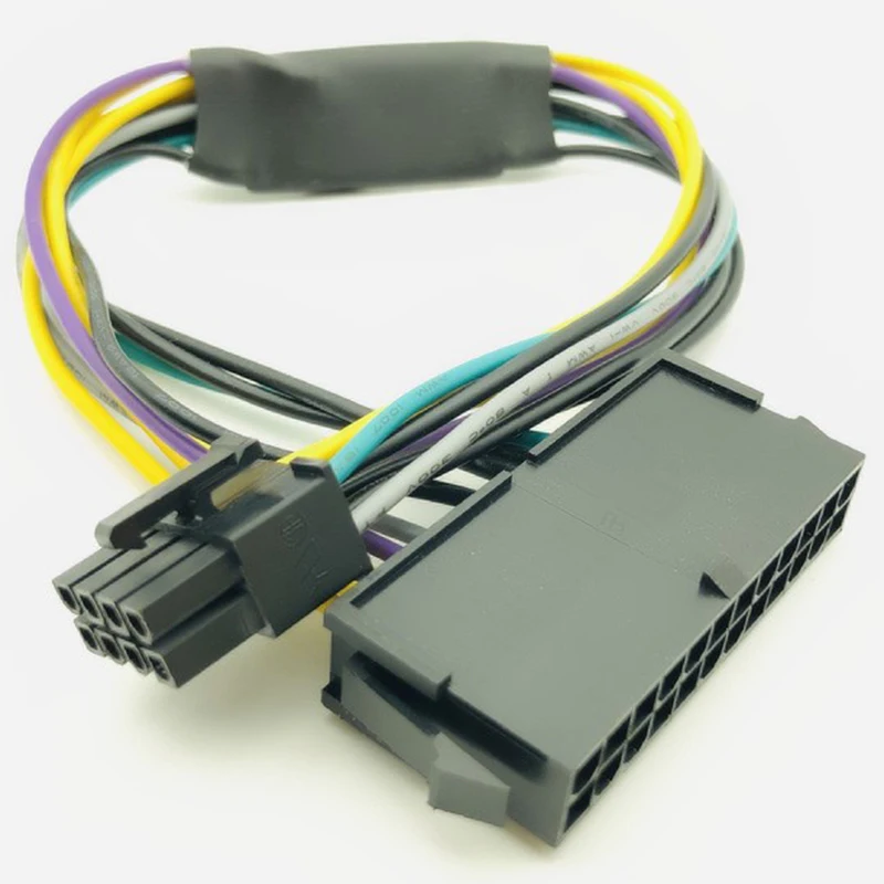 

ABAN 24 Pin to 8 Pin ATX PSU Power Adapter Cable for 3020 7020 9020 Precision T1700 12-Inch(30cm)