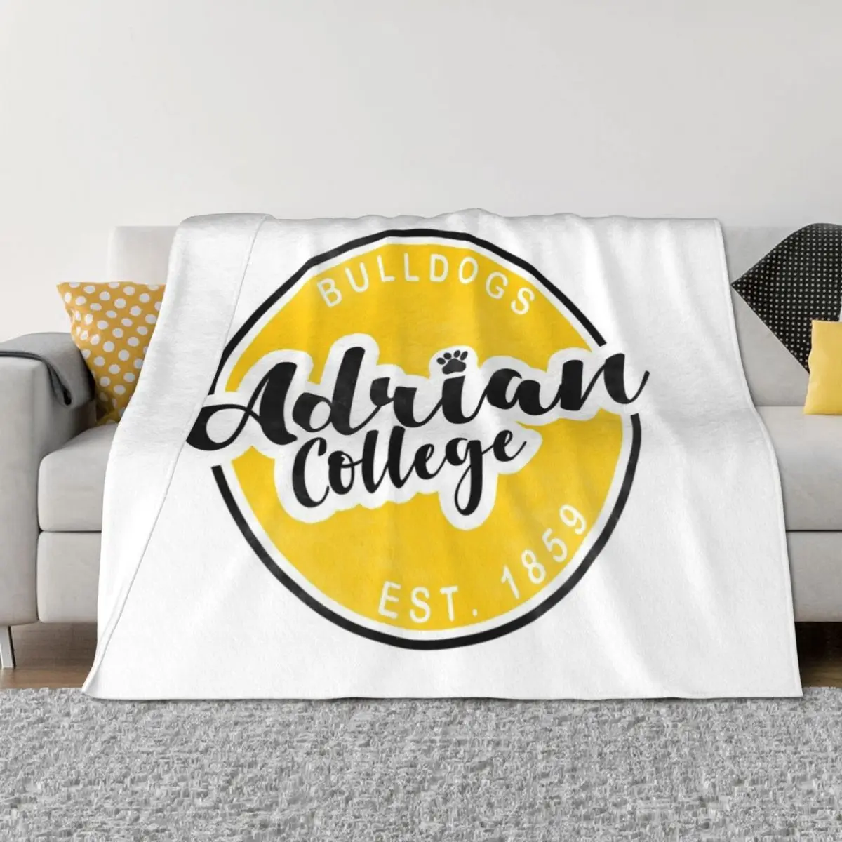 أدريان كوليدج رمي بطانية ريتروس لبطانيات الفانيلا الصيفية الشتوية #1