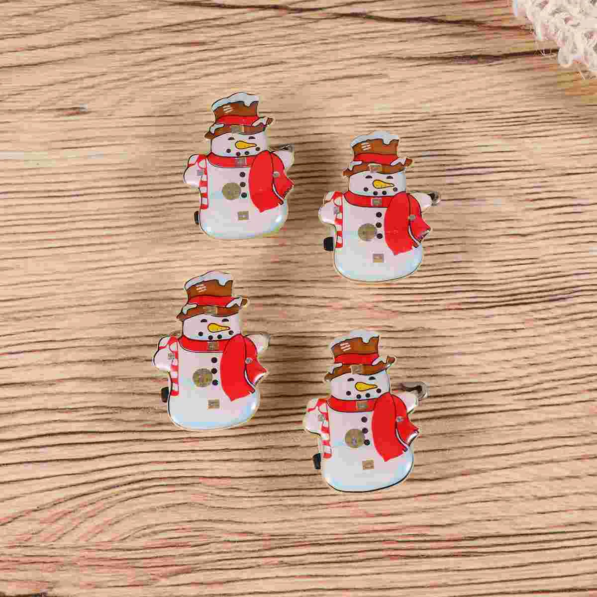 25 Pcs Garland Brooch Women Jewelry Garlands Snowman Brooches Reindeer Badge Christmas Decorations Outdoor Pin Work