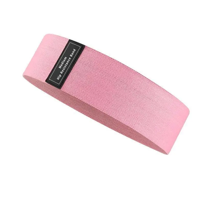 Hip Band Yoga Resistance Band Squat Hip Muscle Non-slip Fitness Hip Lift Stretch Elastic Tension Band Exercise Accessories