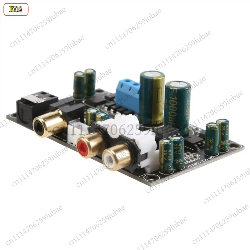 Digital Audio Decoder Board CS8416 CS4398 DAC 24Bit 192KHz SPDIF Coaxial Optical to AUX Converter for Amplifier TV DIY