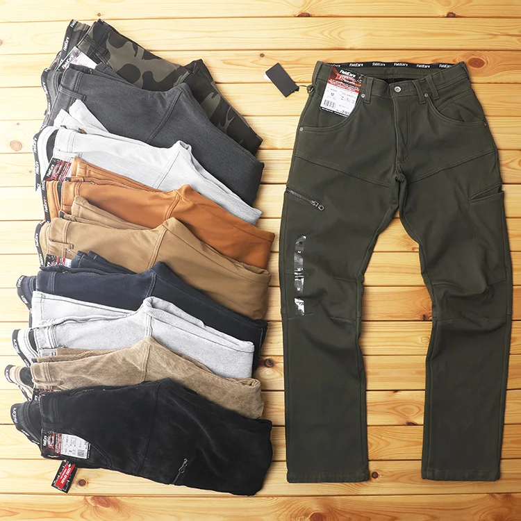 

Выгодные утепленные флисовые мужские рабочие брюки для осени и зимы, теплые, эластичные, с множеством карманов, длинные, из смесового хлопка и полиэстера