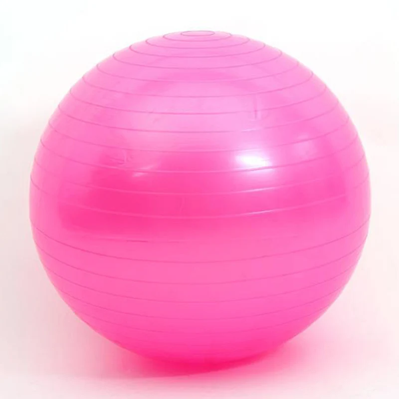 Sports Yoga Balls Pilates Fitness Ball Gym Balance Exercise Pilates Workout Home Training Massage Explosion-proof Ball 45cm