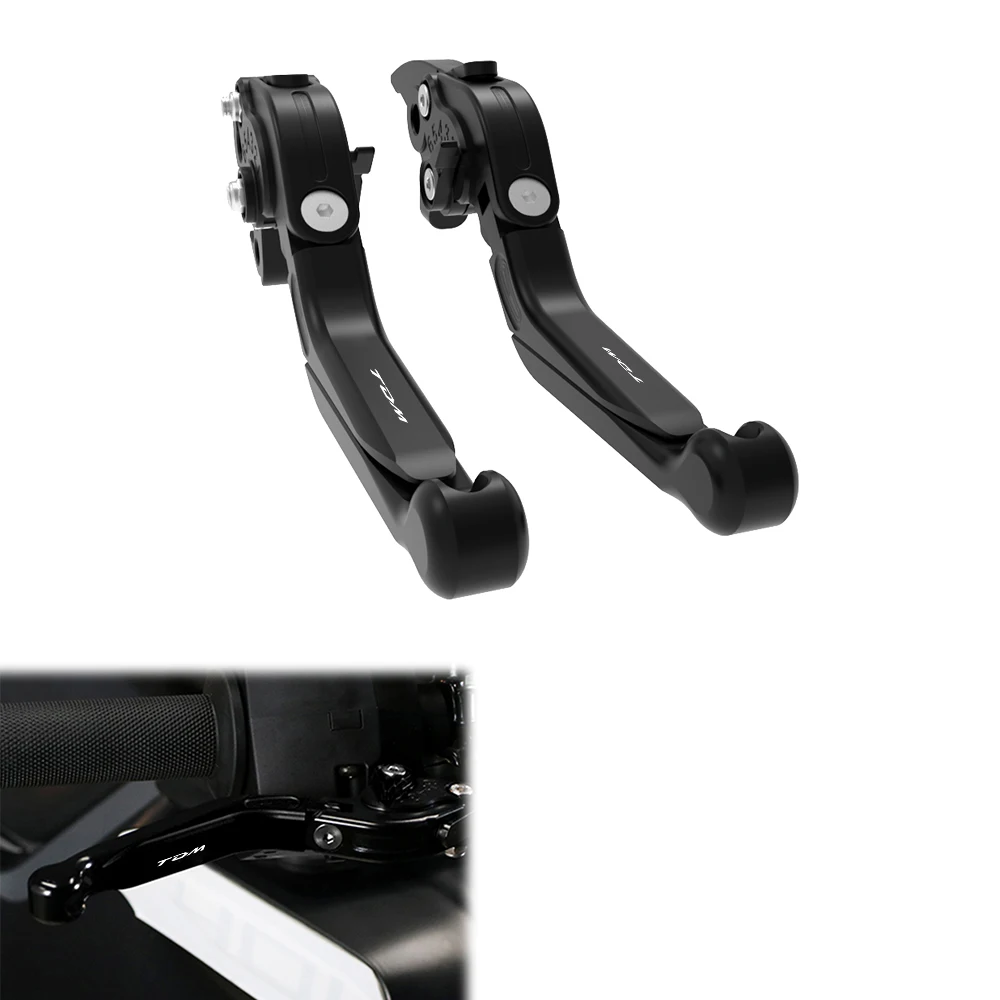 Motorcycle Brake Clutch Levers Adjustable Foldable Extendable Fit For Yamaha FZS 600 Fazer 1998 1999 2000 2001 TDM 900 2002-2003
